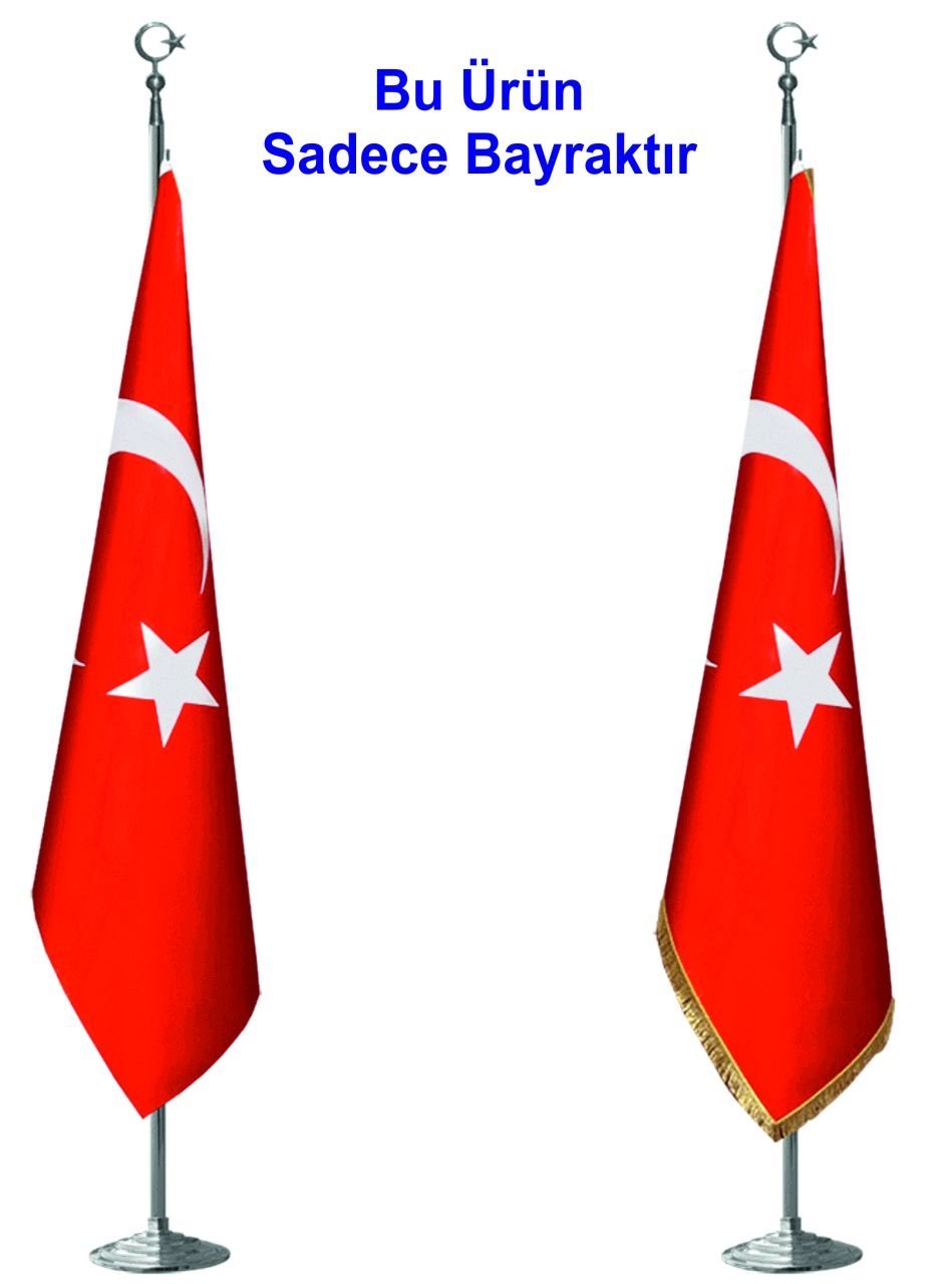 100x150 Telalı Türk Makam Bayrağı