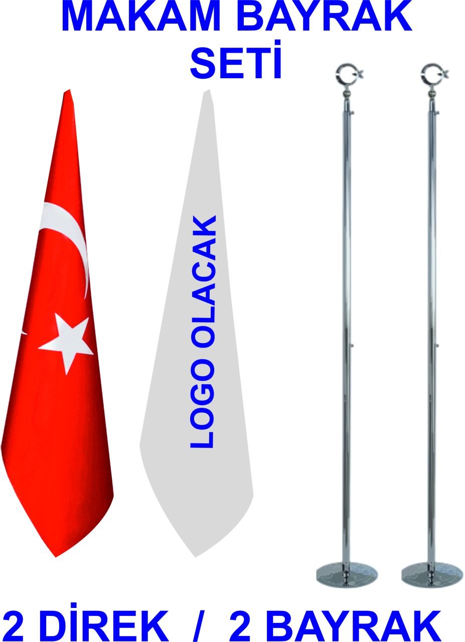makam bayrak seti