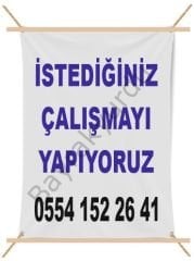 80x150 cm Afiş Pankart