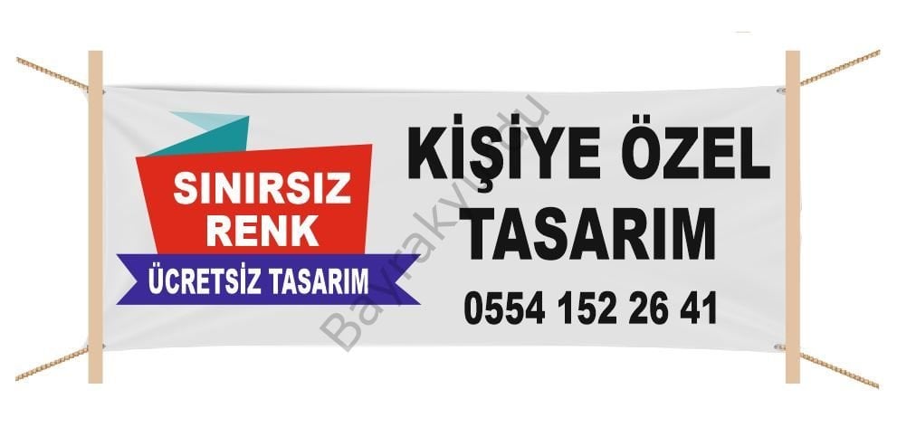 80x450 cm Afiş Pankart